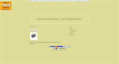 Desktop Screenshot of phonographsaccessories99.wakeboardreview.com